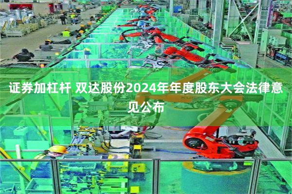 证券加杠杆 双达股份2024年年度股东大会法律意见公布